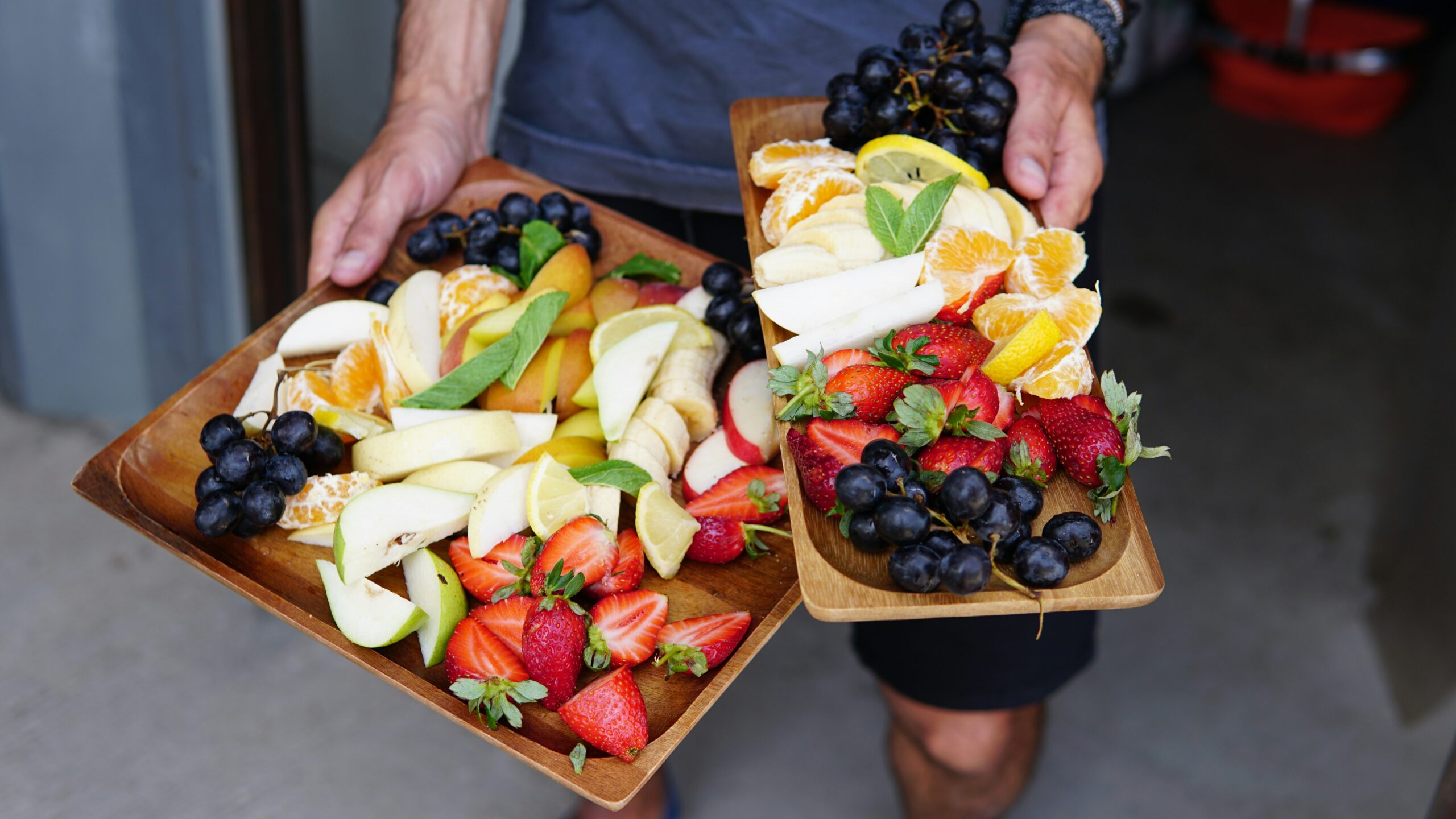 Fruit platters